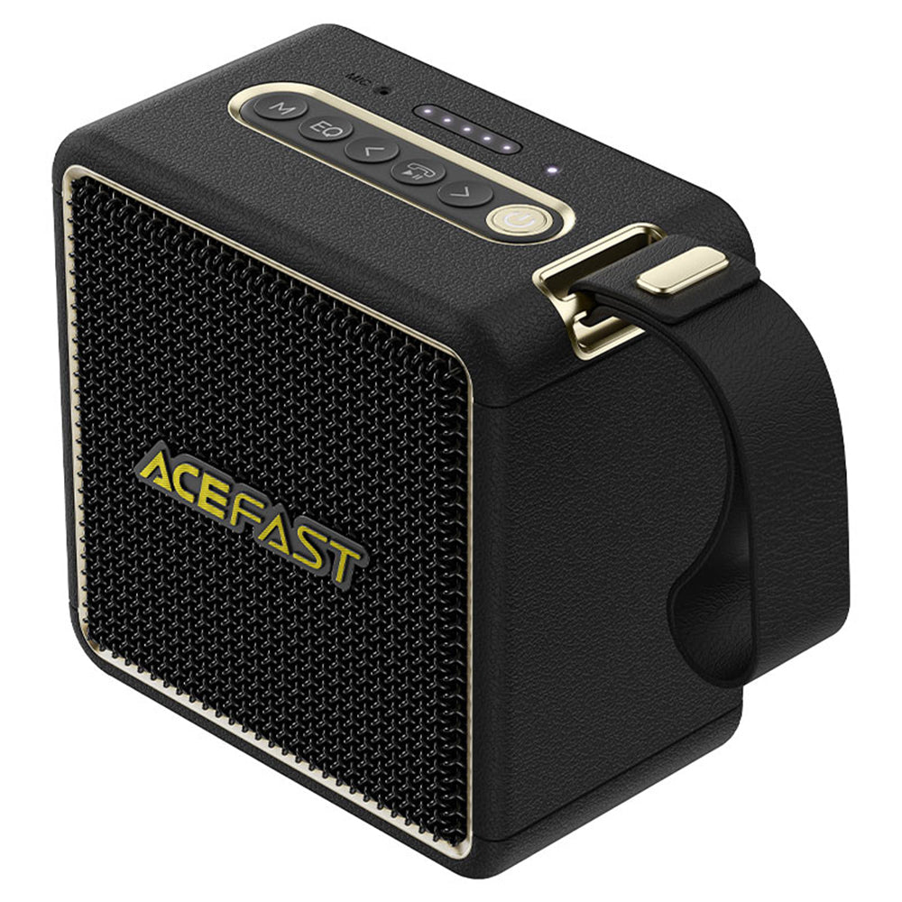 Draagbare Bluetooth Speaker Acefast K3 Nano, 1 x 30W - 1 x 16W, RGB, Waterdicht, Zwart