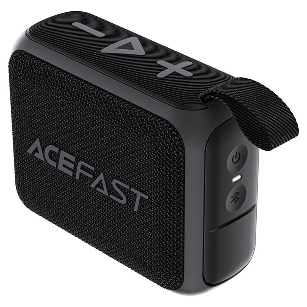 Draagbare Bluetooth Speaker Acefast K4 Go, 5W, Waterdicht, Zwart