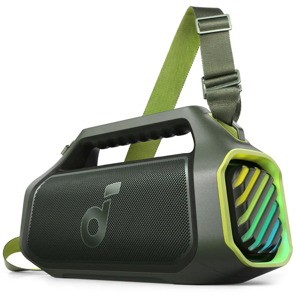 Draagbare Bluetooth Speaker Anker SoundCore Boom 2 Plus, 140W, TWS, RGB, Waterdicht, Groen A3134061