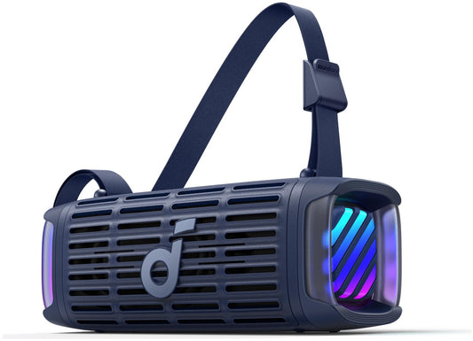 Draagbare Bluetooth Speaker Anker SoundCore Boom 3i, 50W, RGB, Waterdicht, Blauw D5100030