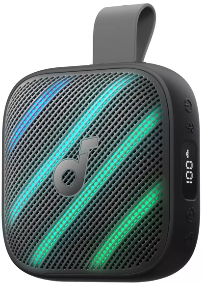 Draagbare Bluetooth-luidspreker Anker SoundCore Boom Go 3i, 15W, TWS, RGB, Waterdicht, Zwart D5103010