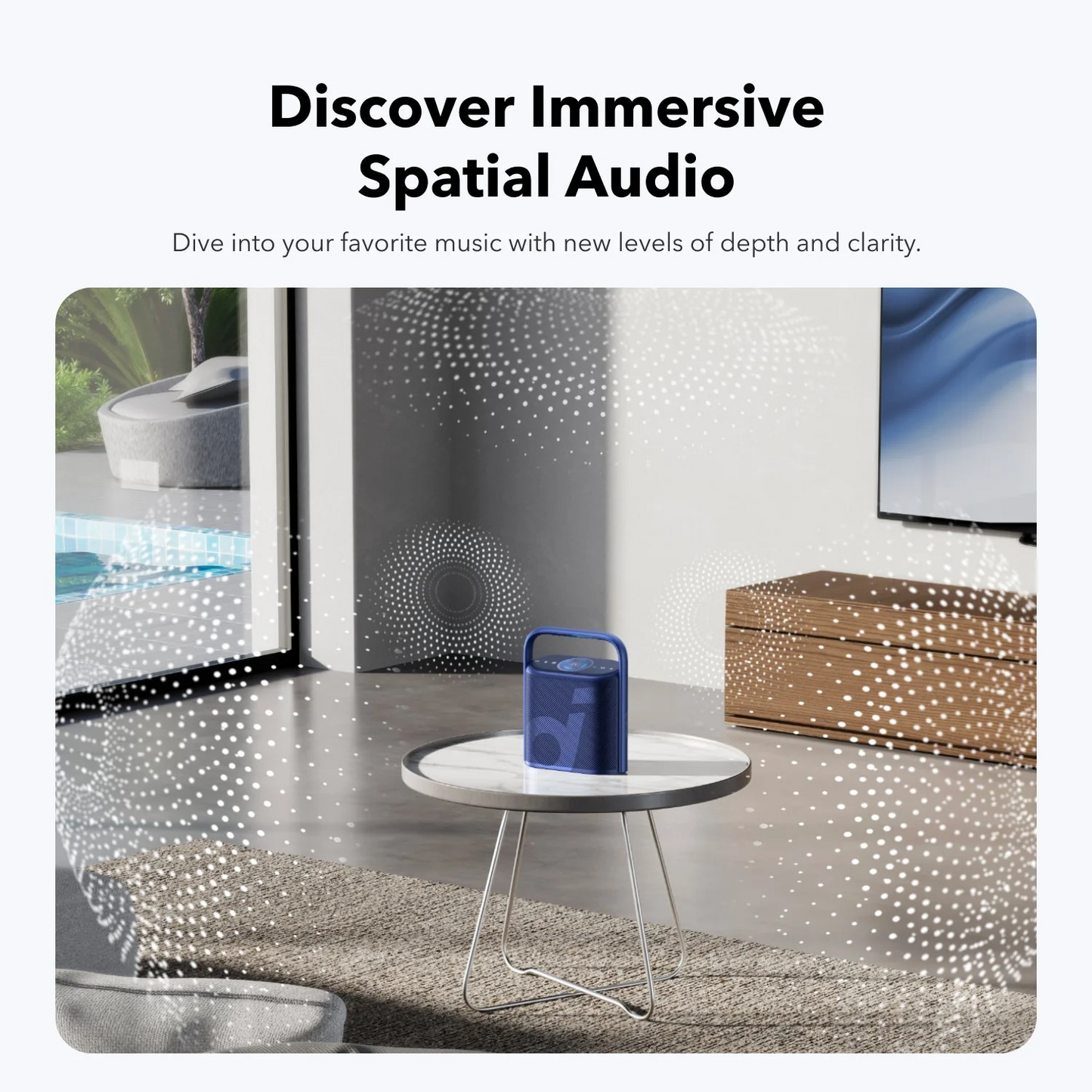 Draagbare Bluetooth Speaker Anker SoundCore Motion X500, 40W, Waterdicht, Roze A3131051