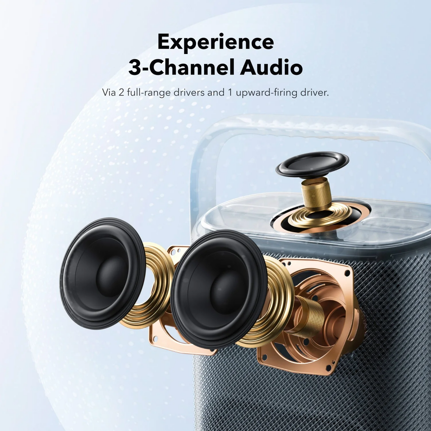 Draagbare Bluetooth Speaker Anker SoundCore Motion X500, 40W, Waterdicht, Roze A3131051