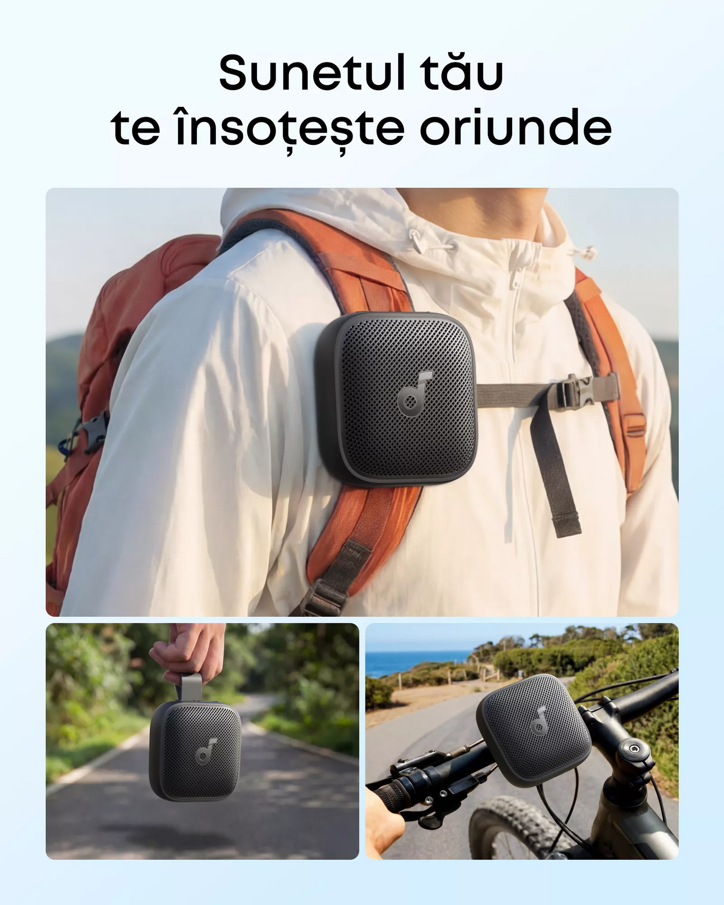 Draagbare Bluetooth-luidspreker Anker SoundCore Boom Go 3i, 15W, TWS, RGB, Waterdicht, Zwart D5103010