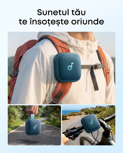 Draagbare Bluetooth Speaker Anker SoundCore Boom Go 3i, 15W, TWS, RGB, Waterdicht, Blauw, Herverpakt D5103030