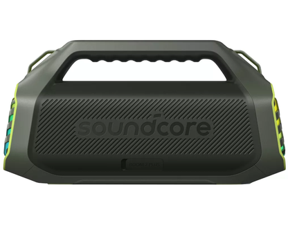 Draagbare Bluetooth-luidspreker Anker SoundCore Boom 2 Plus Nieuwe Versie, 140W, TWS, RGB, Waterdicht, Groen A3134062