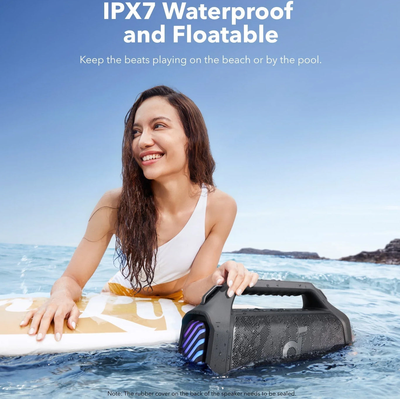 Draagbare Bluetooth Speaker Anker Soundcore Boom 2 Plus, 140W, TWS, RGB, Waterdicht, Zwart A3134011