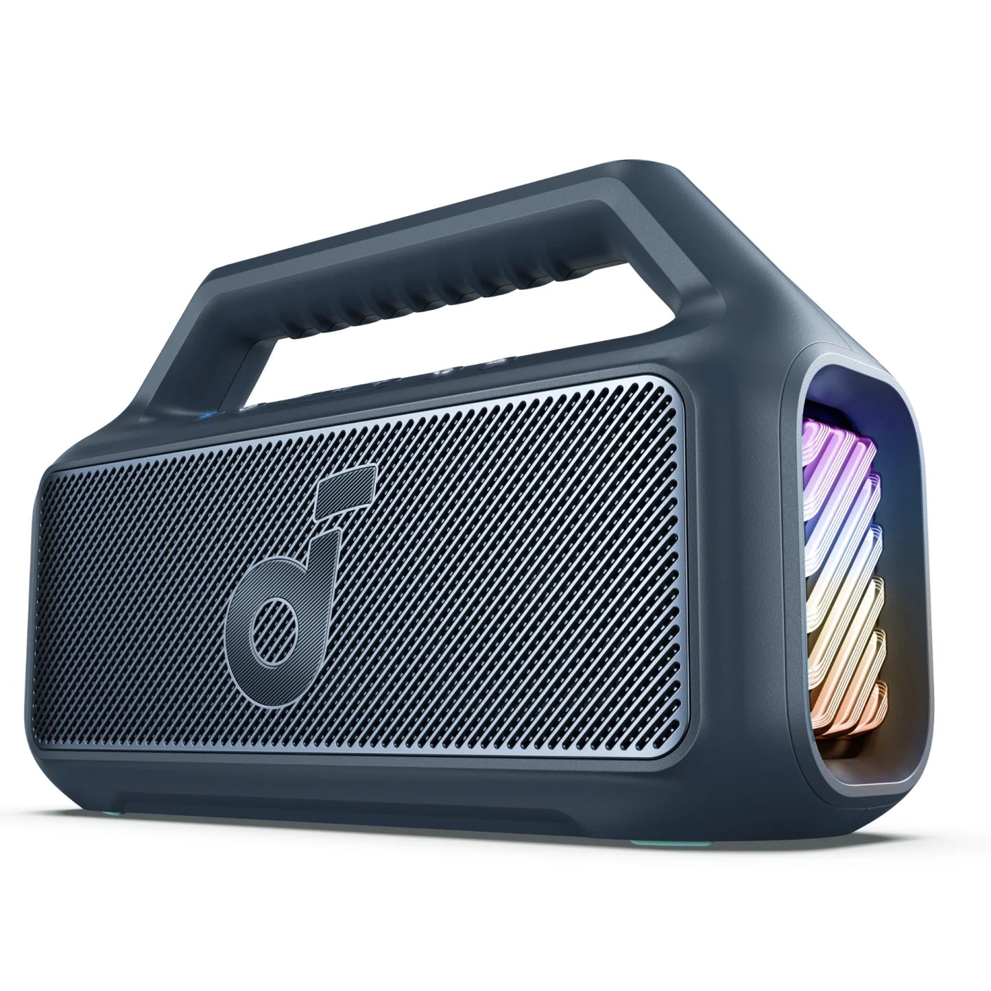 Draagbare Bluetooth Speaker Anker SoundCore Boom 2, 80W, TWS, RGB, Waterdicht, Blauw A3138031