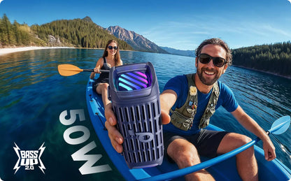 Draagbare Bluetooth Speaker Anker SoundCore Boom 3i, 50W, RGB, Waterdicht, Blauw D5100030