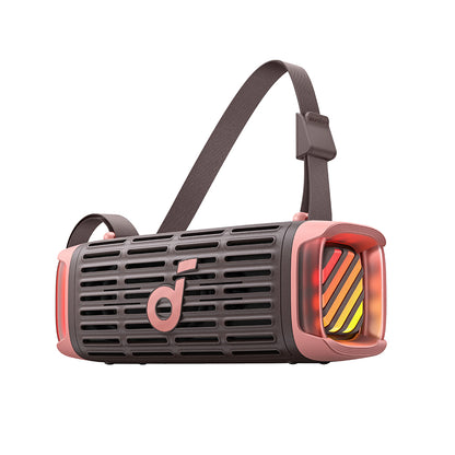 Draagbare Bluetooth Speaker Anker SoundCore Boom 3i, 50W, RGB, Waterdicht, Bruin Roze D5100080
