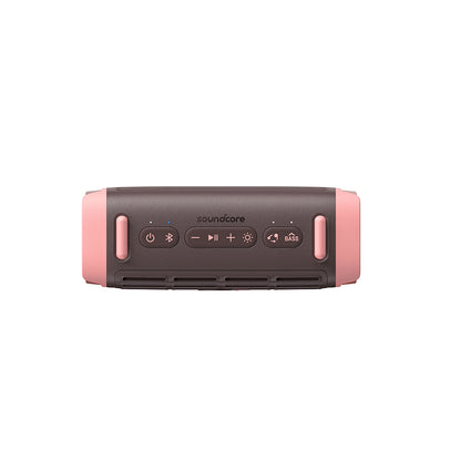 Draagbare Bluetooth Speaker Anker SoundCore Boom 3i, 50W, RGB, Waterdicht, Bruin Roze D5100080