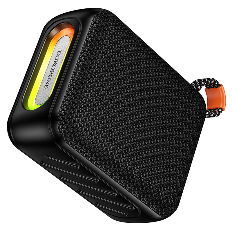 Draagbare Bluetooth-luidspreker Borofone BR106 Felicitous, 8 W, TWS, RGB, zwart