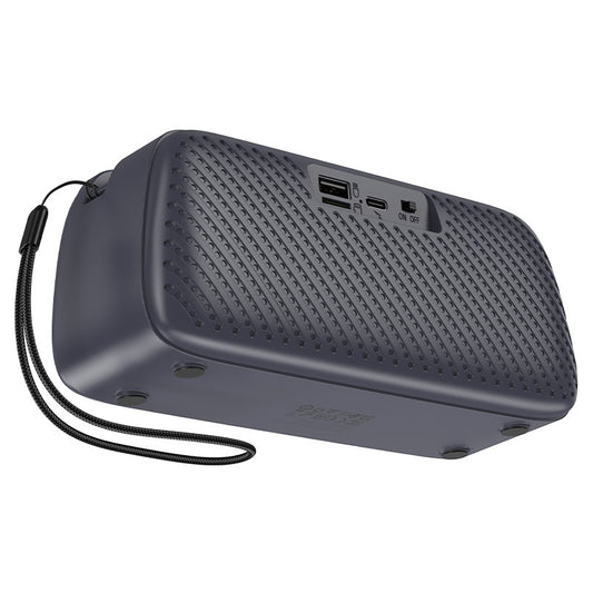 Draagbare Bluetooth-luidspreker Borofone BR108 Serenjoy, 5 W, TWS, grijs