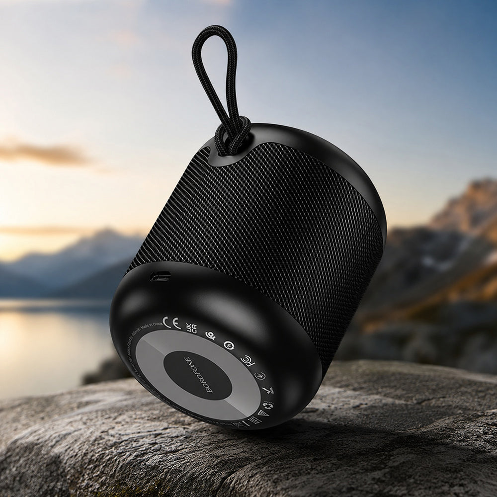 Draagbare Bluetooth-luidspreker Borofone BR102 Gratificado, 5W, TWS, Zwart