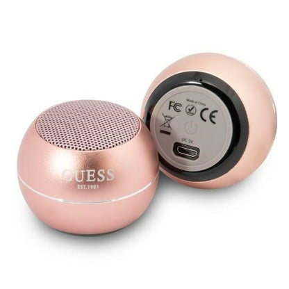 Draagbare Bluetooth Speaker Guess, 3W, Roze