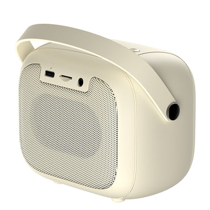 Draagbare Bluetooth Speaker HAVIT SK818BT Karaoke, 5W, RGB, Waterdicht, Beige