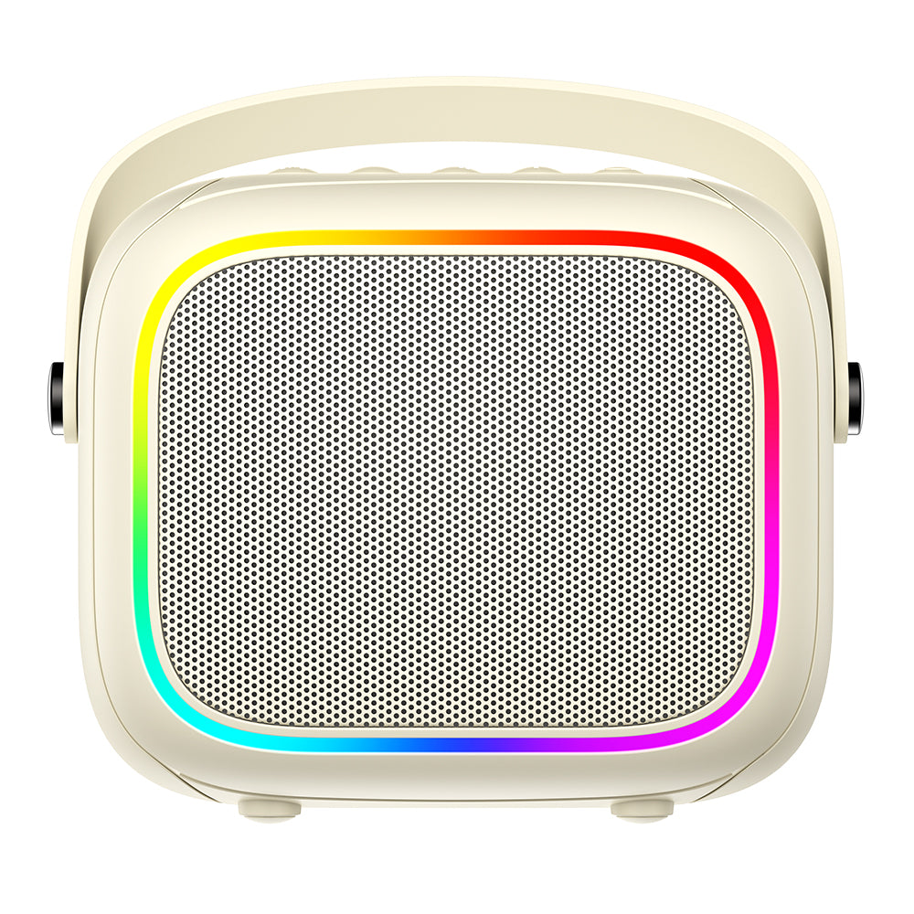 Draagbare Bluetooth Speaker HAVIT SK818BT Karaoke, 5W, RGB, Waterdicht, Beige