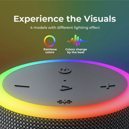 Draagbare Bluetooth Speaker HAVIT SK833BT, 2 x 10W, RGB, Waterdicht, Zwart