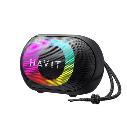 Draagbare Bluetooth Speaker HAVIT SK885BT, 8W, RGB, Waterdicht, Zwart