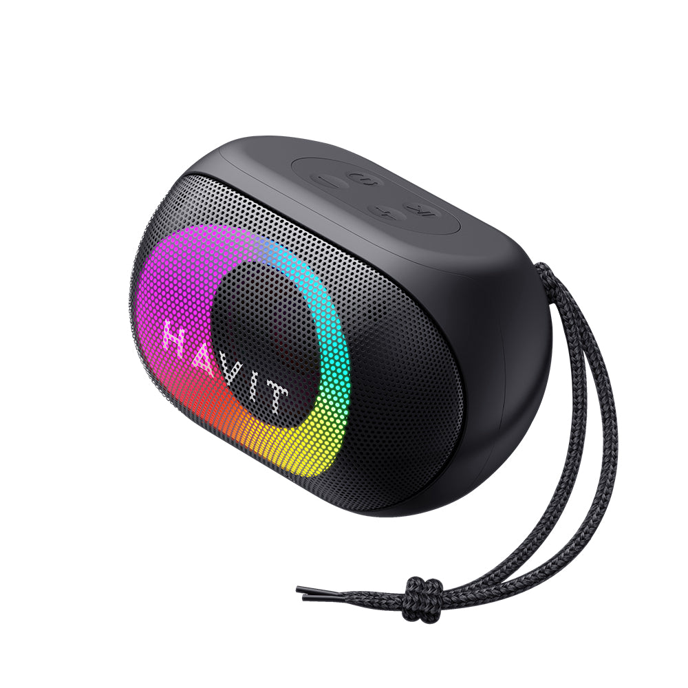 Draagbare Bluetooth Speaker HAVIT SK885BT, 8W, RGB, Waterdicht, Zwart
