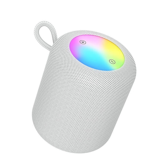 Draagbare Bluetooth Speaker HOCO HC30, 5W, TWS, RGB, Gri