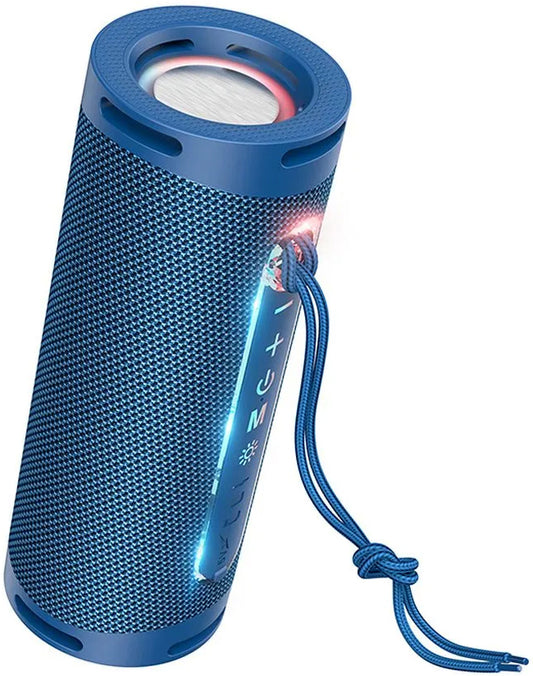 HOCO HC9 Dazzling Pulse Sports Portable Bluetooth Speaker, 10W, TWS, RGB, Blue