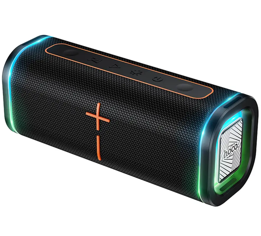 Draagbare Bluetooth Speaker HOCO HC51, 30W, TWS, RGB, Zwart