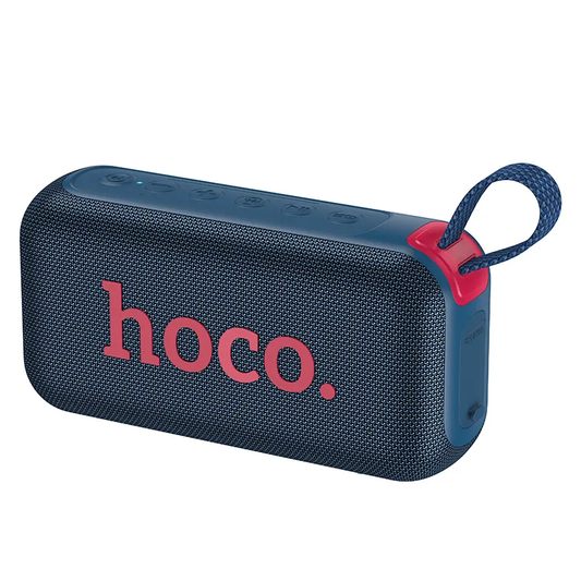 Draagbare Bluetooth Speaker HOCO HC32, 2 x 10W, TWS, RGB, Marineblauw