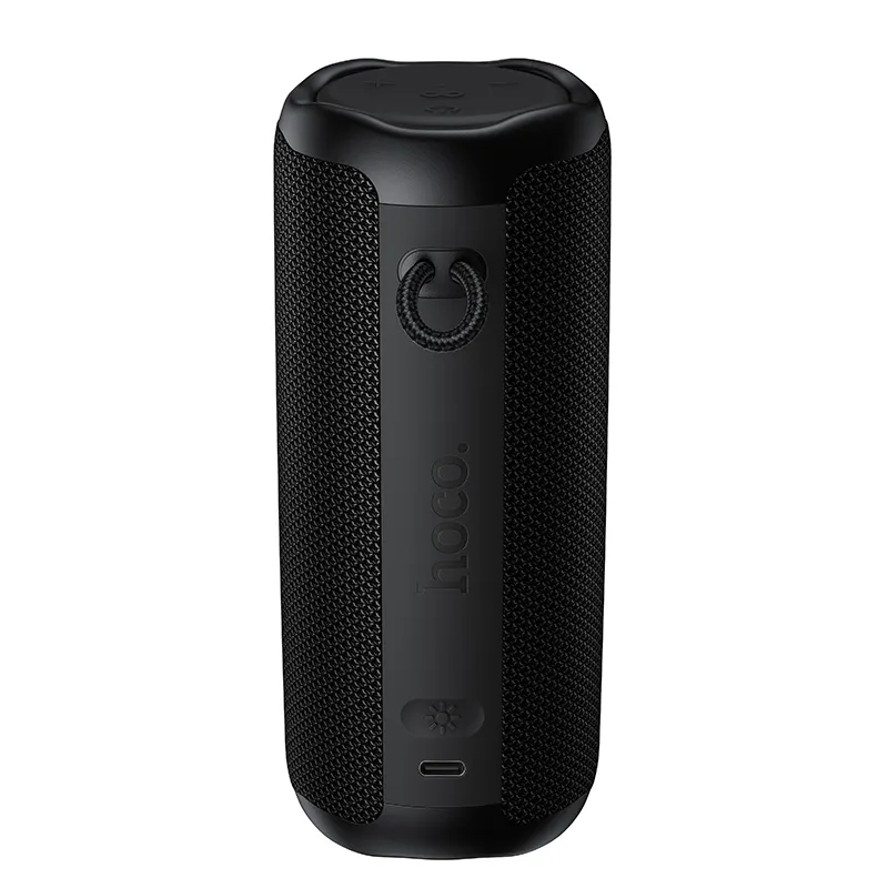 Draagbare Bluetooth Speaker HOCO HC50, 8W, TWS, RGB, Waterdicht, Zwart