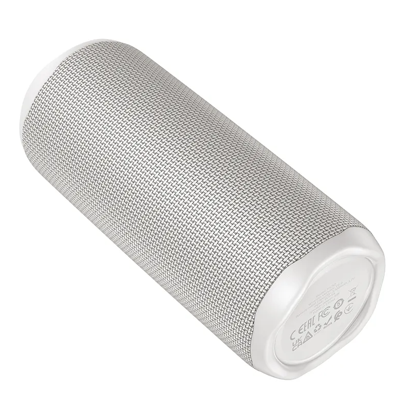 Draagbare Bluetooth Speaker HOCO HC50, 8W, TWS, RGB, Waterdicht, Wit