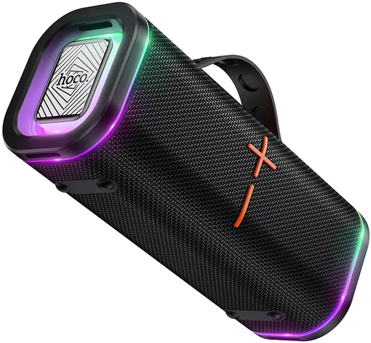 Draagbare Bluetooth Speaker HOCO HC51, 30W, TWS, RGB, Zwart