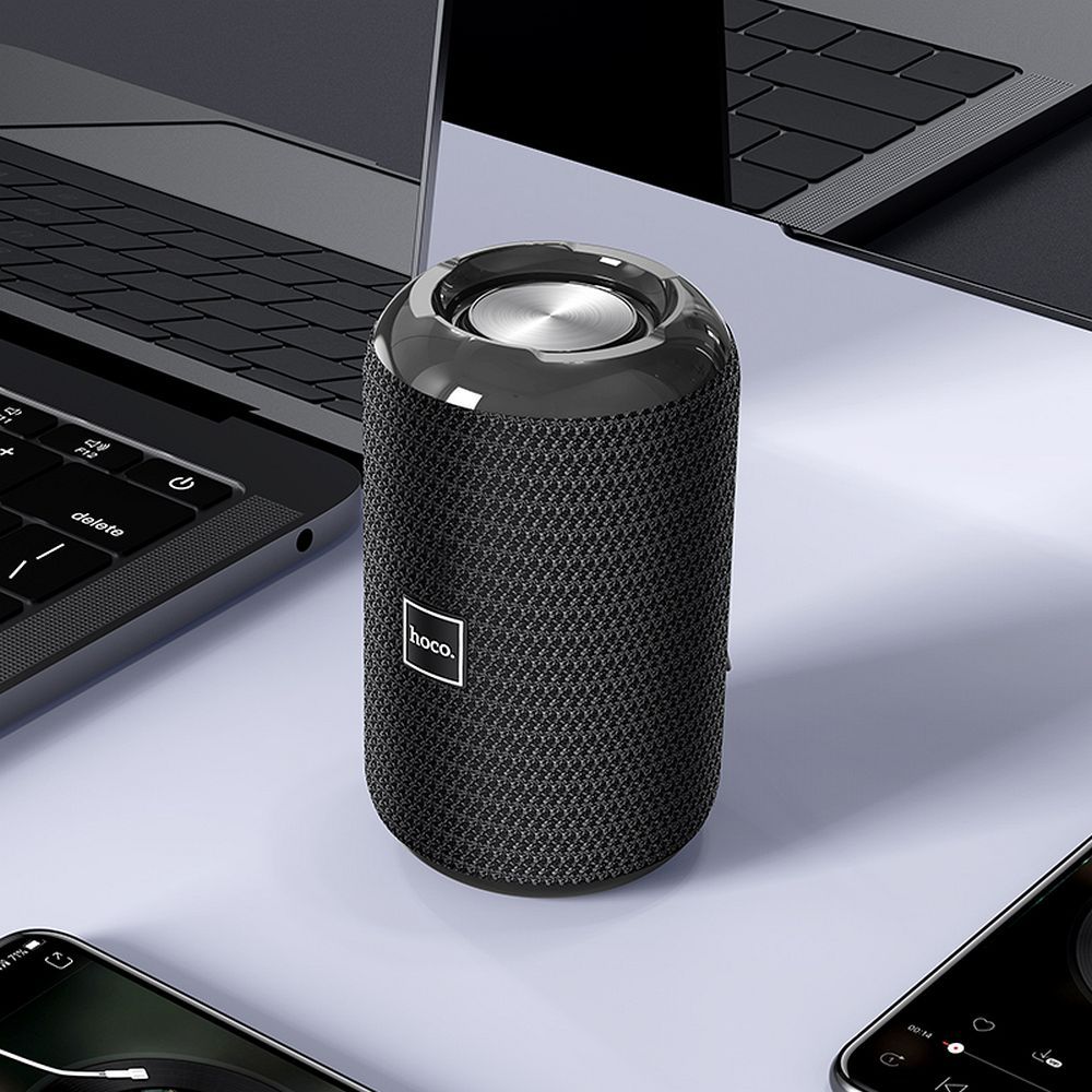 Draagbare Bluetooth Speaker HOCO HC1, 5W, TWS, Waterdicht, Zwart