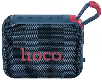 HOCO HC31 Portable Bluetooth Speaker, 10W, TWS, RGB, Waterproof, Navy Blue