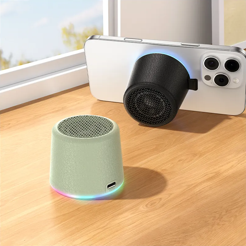 Draagbare Bluetooth Speaker HOCO HC49 Mini Magnetic, 8W, TWS, Groen