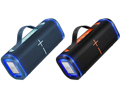 Draagbare Bluetooth Speaker HOCO HC51, 30W, TWS, RGB, Blauw