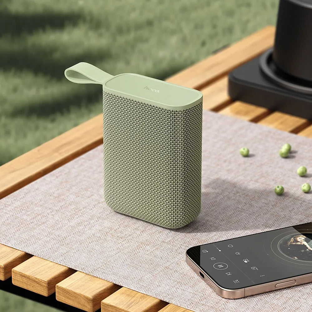 Draagbare Bluetooth Speaker HOCO HC34, 5W, TWS, Waterdicht, Groen