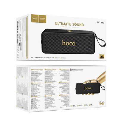 Draagbare Bluetooth Speaker HOCO HT1 Pro, 16W, TWS, Zwart