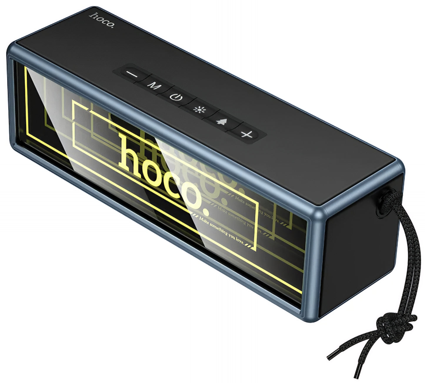 Draagbare Bluetooth Speaker HOCO HC40, 2 x 10W, TWS, RGB, Zwart