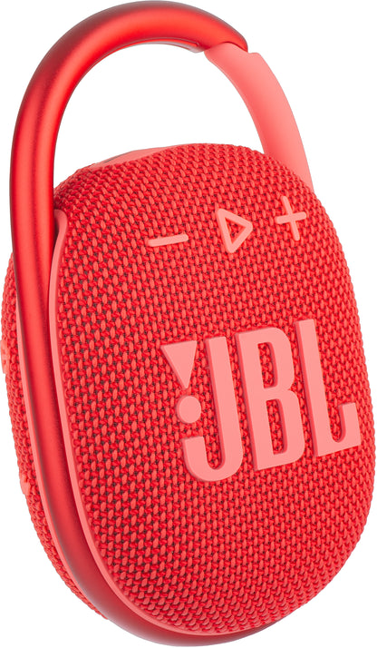 Portable Bluetooth Speaker JBL Clip 4, 5W, Pro Sound, Waterproof, Red JBLCLIP4RED