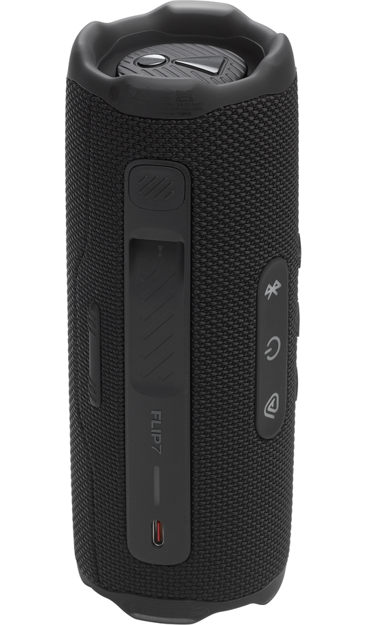Draagbare Bluetooth-luidspreker JBL Flip 7, 35W, MultiPoint, Waterdicht, Zwart JBLFLIP7BLK