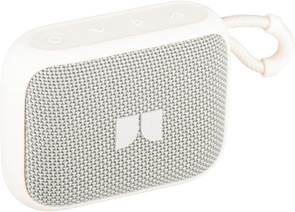 Monster S520 Portable Bluetooth Speaker, 5W, TWS, RGB, Waterproof, Light Cream