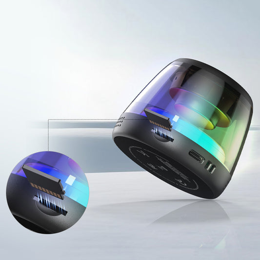 Draagbare Bluetooth Speaker Monster Mag Flux, 5W, TWS, RGB, Zwart