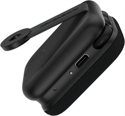 Draagbare Bluetooth-luidspreker Monster Blaster Atom, 6W, waterdicht, zwart