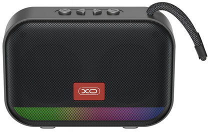 XO Design F66 Portable Bluetooth Speaker, 5W, RGB, Black