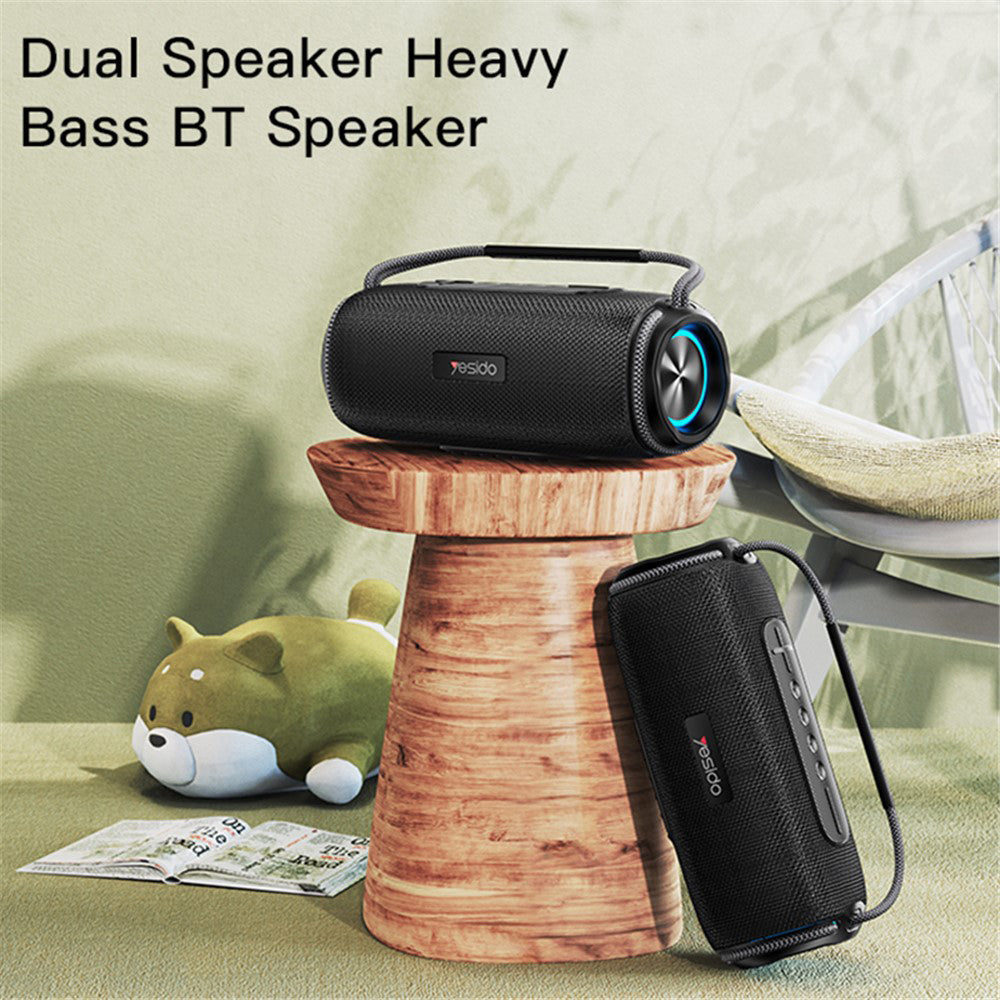 Draagbare Bluetooth Speaker Yesido YSW11, 40W, RGB, Waterdicht, Zwart