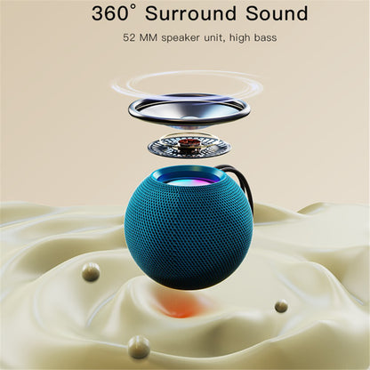 Draagbare Bluetooth Speaker Yesido YSW13, 5W, RGB, Blauw