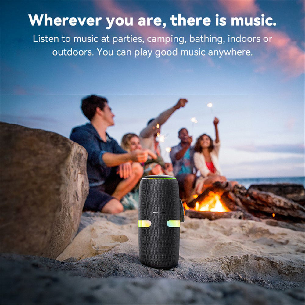 Draagbare Bluetooth Speaker Yesido YSW22, 30W, RGB, Waterdicht, Zwart