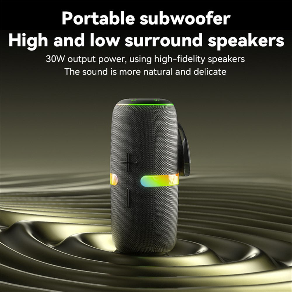 Draagbare Bluetooth Speaker Yesido YSW22, 30W, RGB, Waterdicht, Zwart