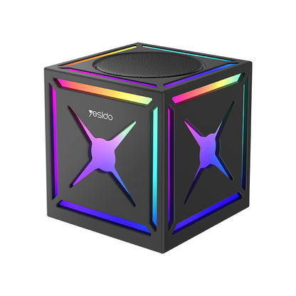 Bluetooth-luidspreker Yesido YSW34, 8W, RGB, Zwart