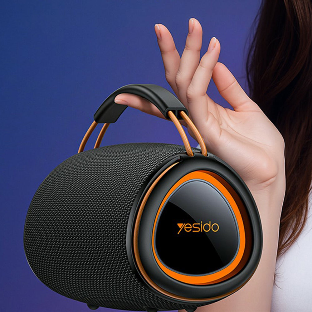 Draagbare Bluetooth Speaker Yesido YSW39, 20W, TWS, RGB, Zwart